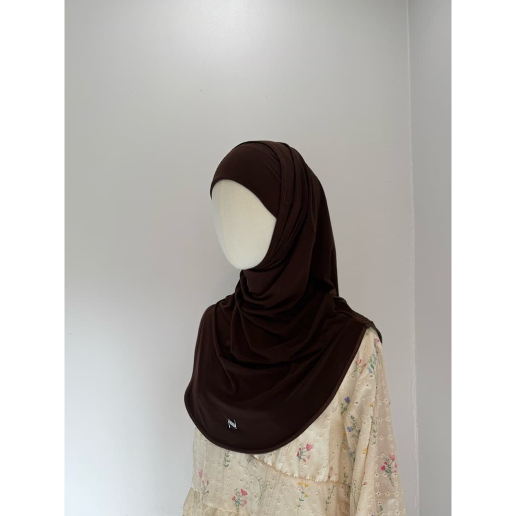 Naree รุ่น LUNA ผ้ายืด ITY ผ้าคลุมแม่ลูก ทรงหมุน ขอบกุ้น รุ่นใหม่ ขนาดหน้า 11-12 / 4 size S M L XL รูปที่ 6
