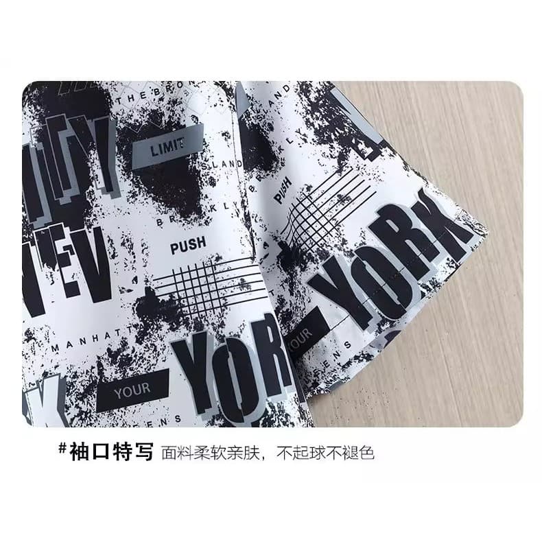 เสื้อเชิ้ตฮาวายสุภาพบุรุษเทศกาลดอกไม้ลายดอกไม้เสื้อสไตล์ฮาวาย รูปที่ 7