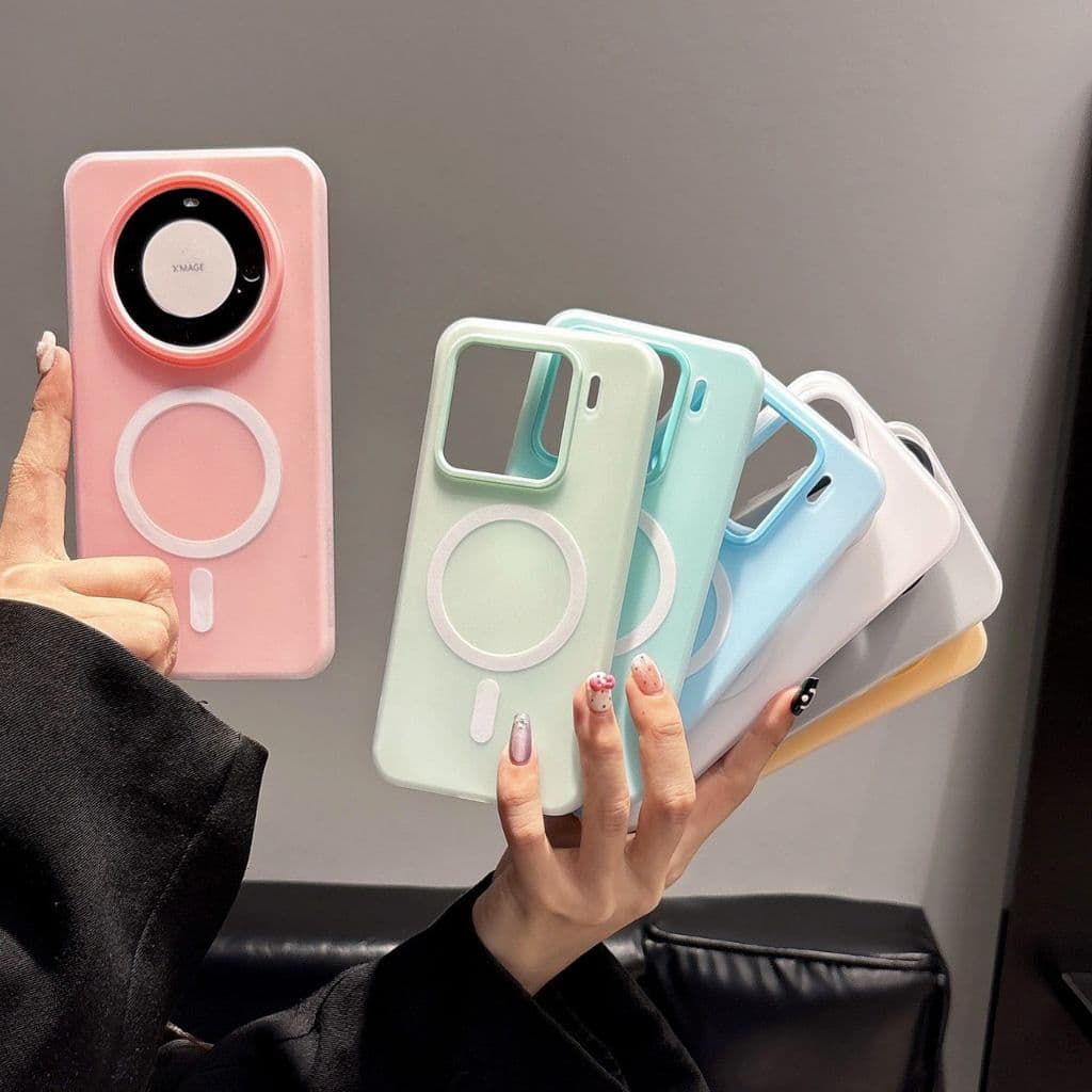 เคสมือถือ สำหรับ OPPO A6 A6X A3pro A5Pro A6Pro A5X A78 A58 A57 A53 สีพื้น2ชั้น #2S-M รูปที่ 4