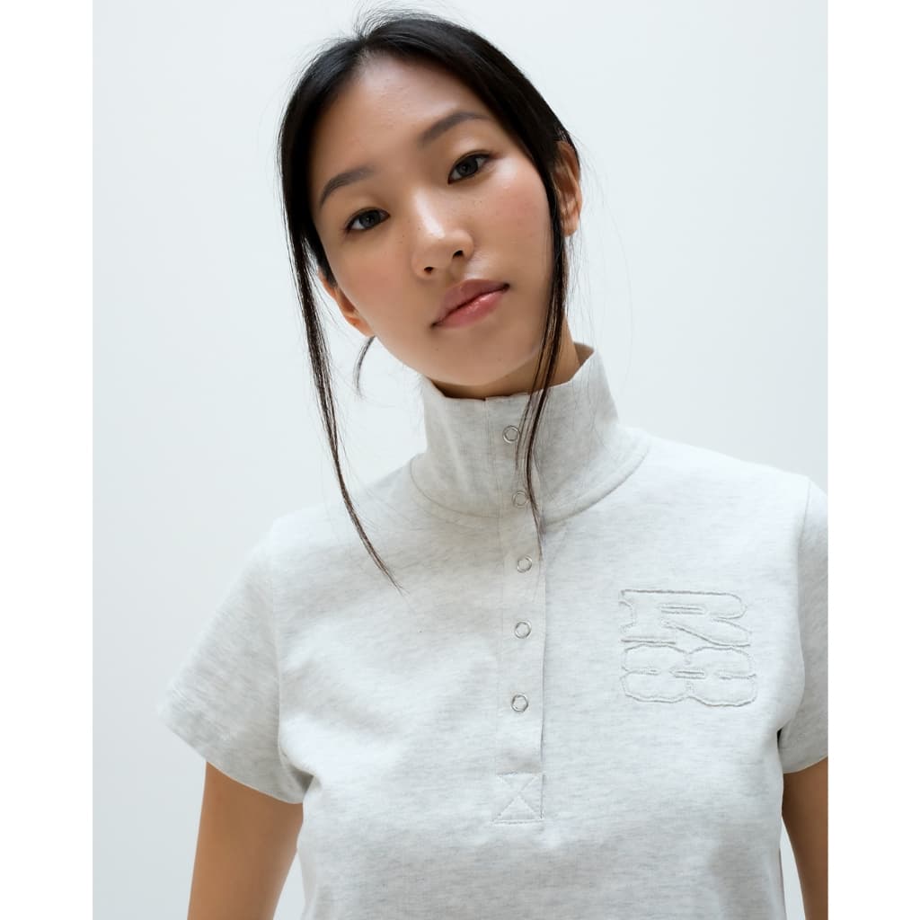 RYA RUBY POLO เสื้อโปโล คอปก คอตั้ง คอปีน ทรงพอดีตัว รูปที่ 5
