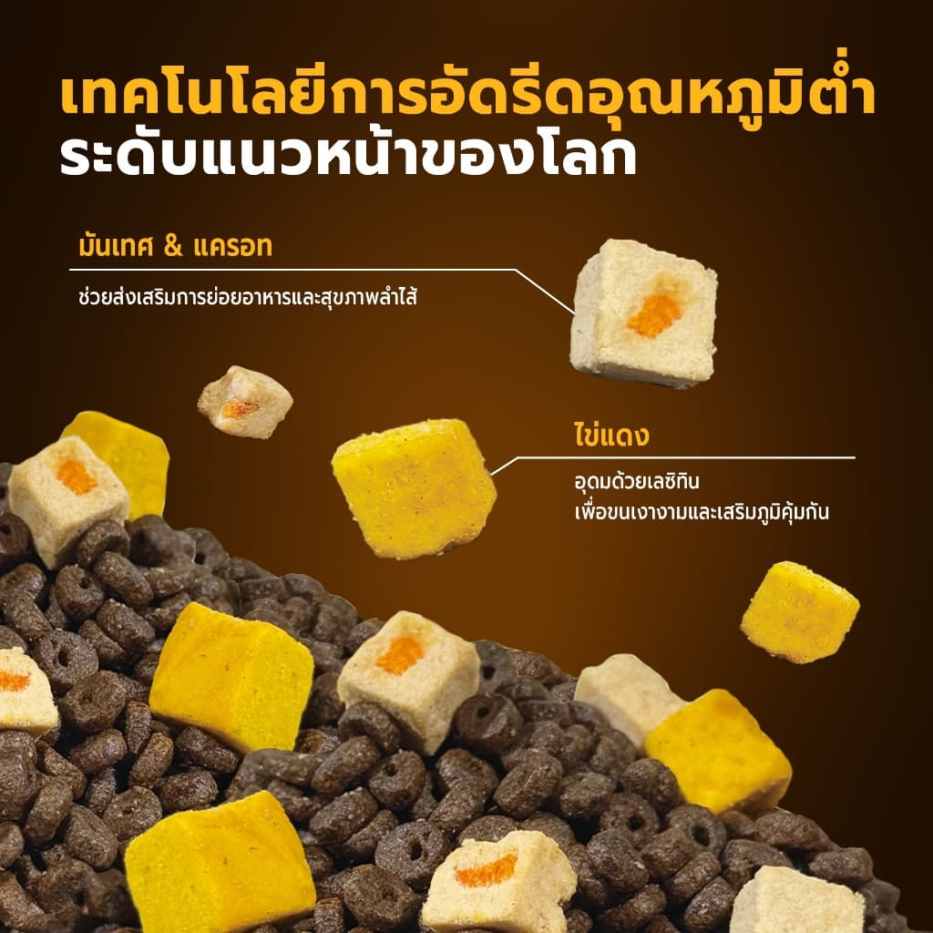 Bite Of Wild FARM อาหารแมวทูน่า ขนาด 3 กก. Grain free โปรตีนสัตว์ 90% เสริมโพรไบโอติกส์ สำหรับแมวกระเพาะอ่อนไหว รูปที่ 6