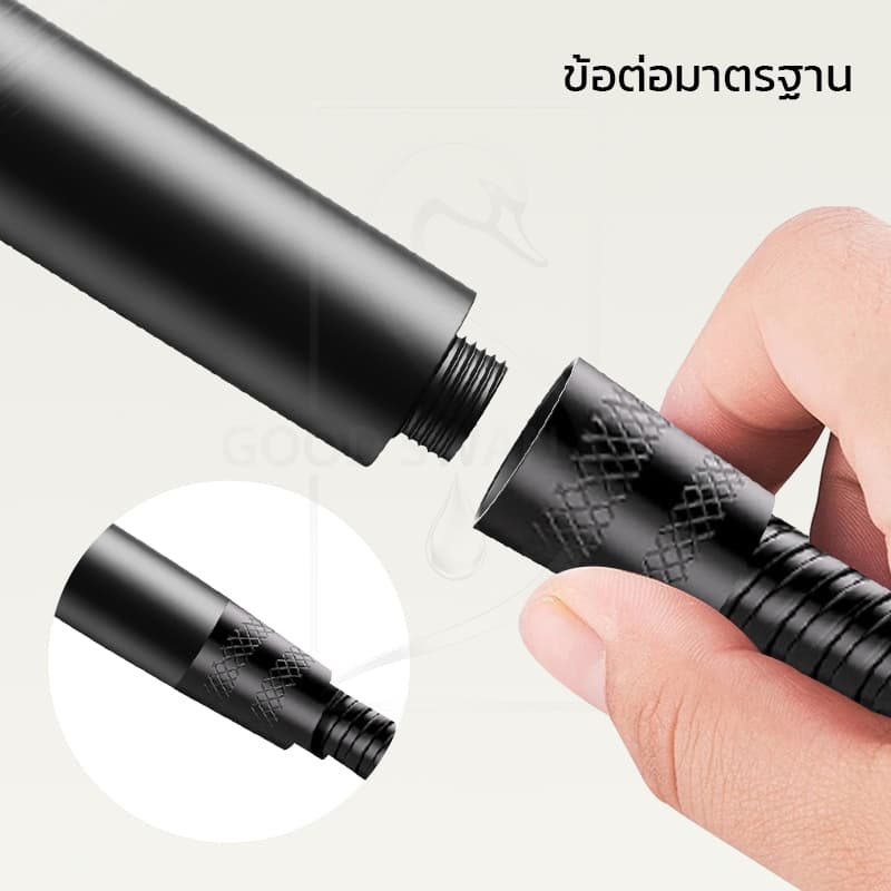 GOOD SWAN หัวฝักบัวอาบน้ำ ปรับแรงดันน้ำ 5 ระดับ ABS ทนทาน ใช้งานง่าย รูปที่ 8