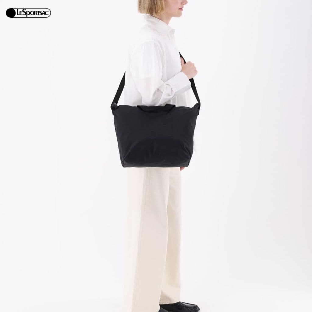 Lesportsac Deluxe Easy Carry Tote Crossbody Bag กระเป๋าสะพายข้างพาดลำตัว Style 4360 รูปที่ 5