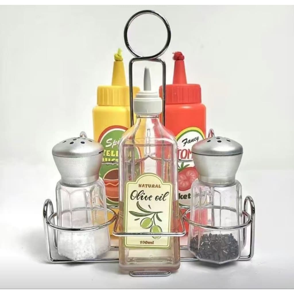 condiment ชุดเครื่องปรุงของเล่น pretend play รูปที่ 1