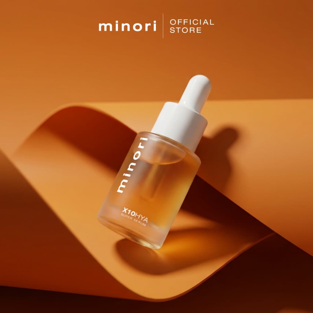 เซรั่ม ลดฝ้า ลดรอยดำ เห็นผลตั้งแต่ขวดแรก Minori x10 Hya Super Serum รูปที่ 3