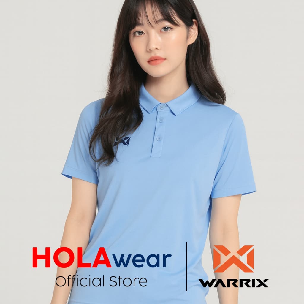 เสื้อโปโล Warrix 252PLACL30 รุ่น LINEX POLO SHIRT ผ่าชายข้าง โลโก้ปัก รุ่นใหม่2025 รูปที่ 3