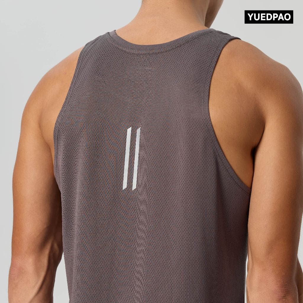 Yuedpao Sportswear - Athletic Shirts เสื้อออกกำลังกายแขนกุดผู้ชาย เสื้อกีฬา เสื้อกล้ามสำหรับวิ่ง รูปที่ 7