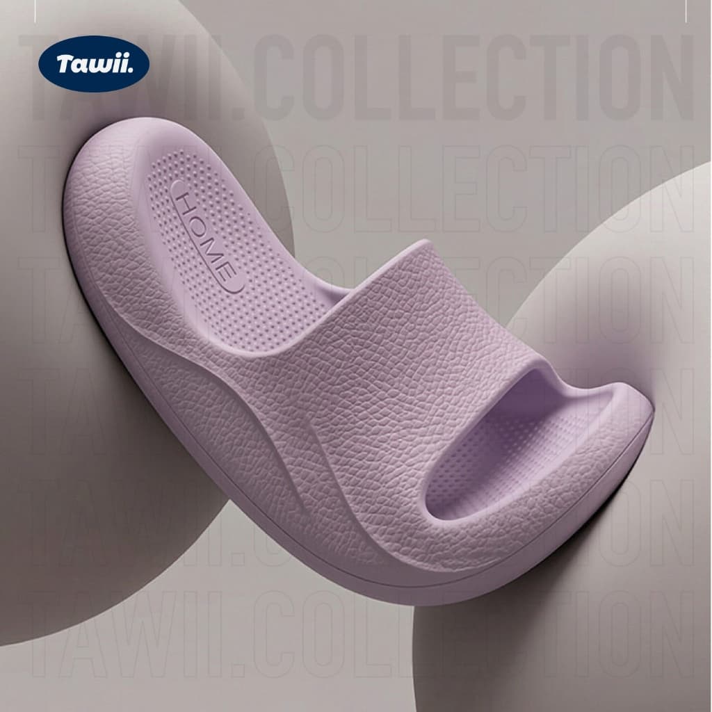 Tawii. รองเท้าแตะใส่ในบ้าน EVA รองเท้าแตะอาบน้ำนุ่มลื่นป้องกันการลื่น สไตล์ญี่ปุ่น หลายสี Unisex รูปที่ 7