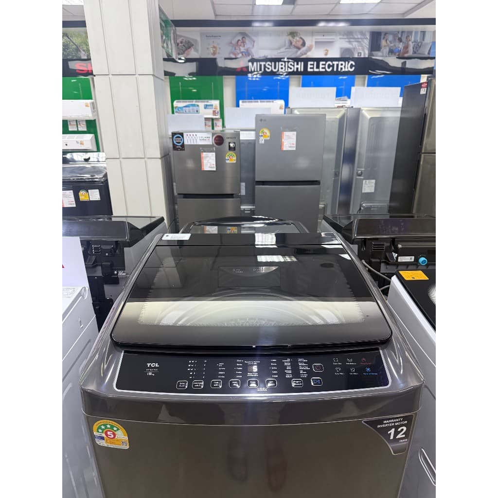 TCL เครื่องซักผ้า ขนาด 19 กิโล รุ่น WT195FTLG ระบบ INVERTER รับประกันนาน 12 ปี รูปที่ 3