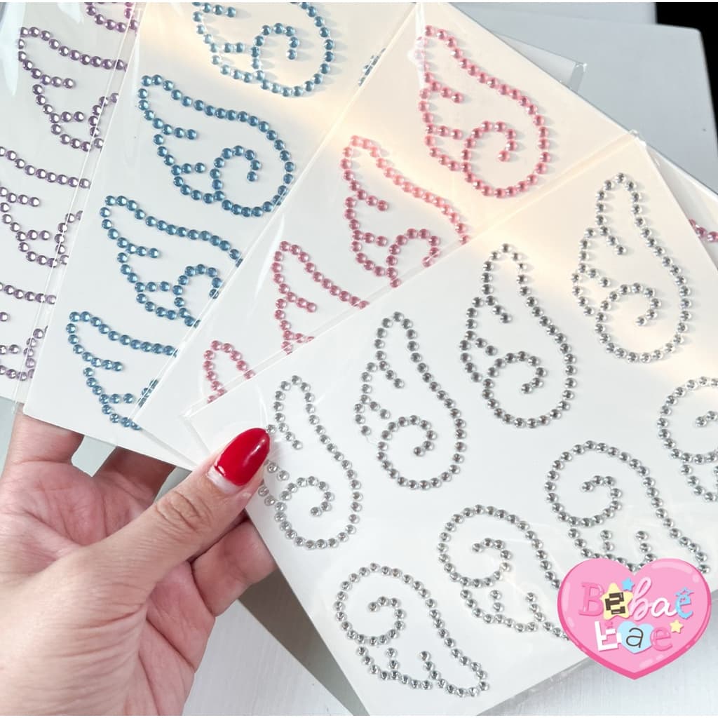 sparkle sticker ปีกนางฟ้า รูปที่ 1