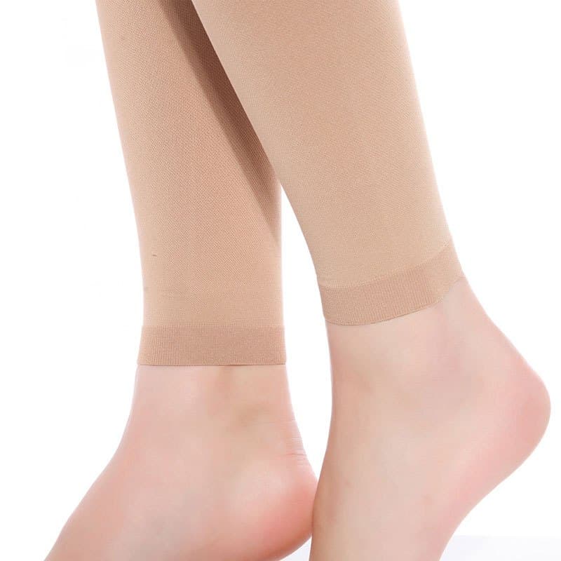 1คู่ เส้นเลือดขอด ถุงเท้าเส้นเลือดขอด เนื้อหนา ถุงน่องบีบอัด Compression Socks รูปที่ 9