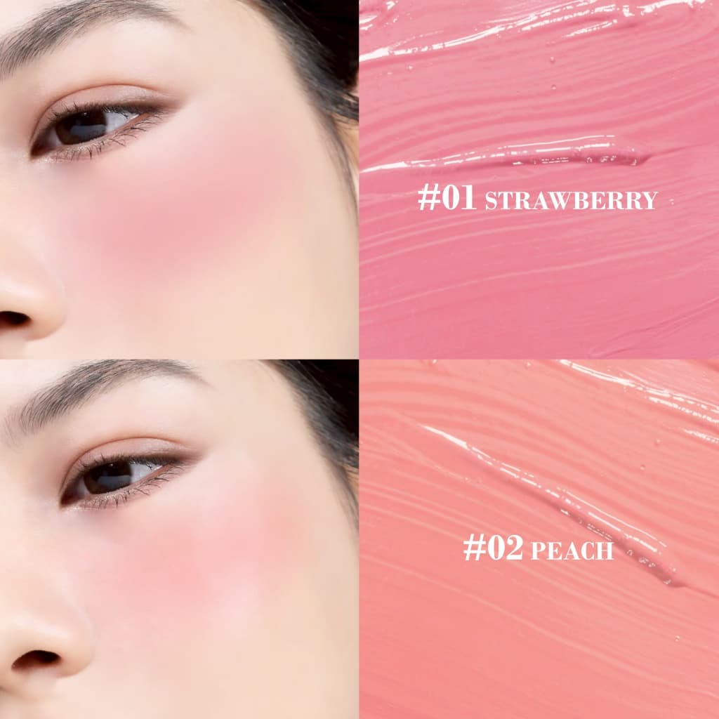 Sivanna Colors ice cream liquid blush : HF756 #บลัชไอศกรีม บางเบา เกลี่ยง่าย พร้อมบำรุง พกพาสะดวก ติดทน สีชัด รูปที่ 5