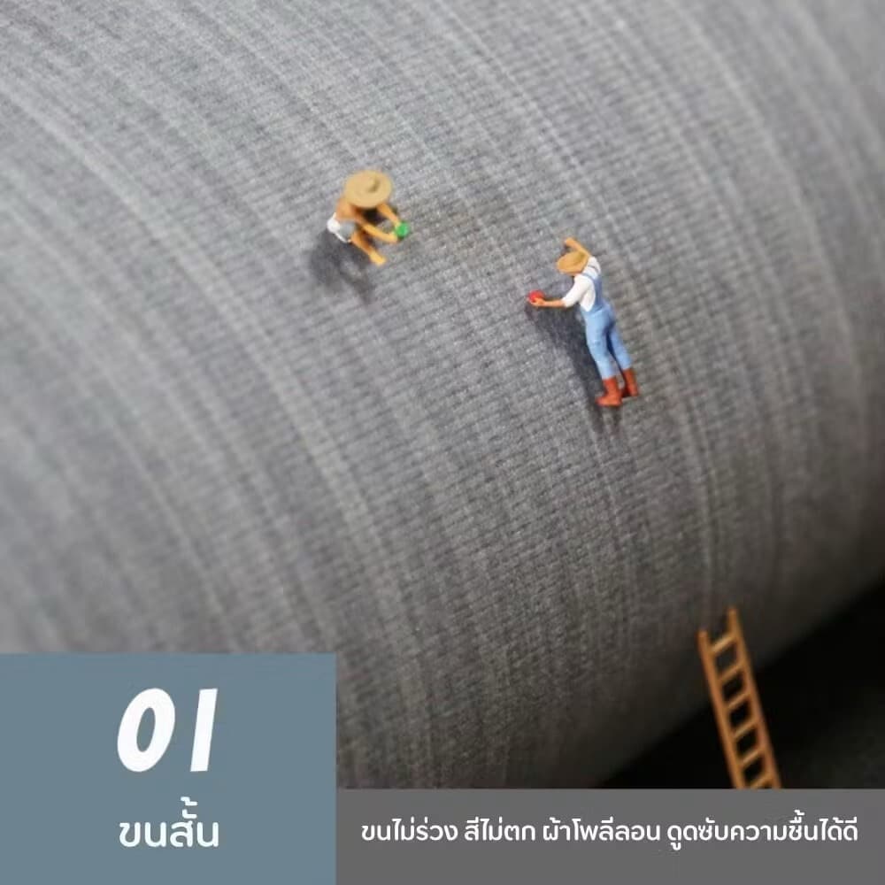 MK Home พรมผืนใหญ่ พรมปูพื้น พรมห้องนอน ปูพื้นข้างเตียง นั่งนอนสบาย A008 รูปที่ 2