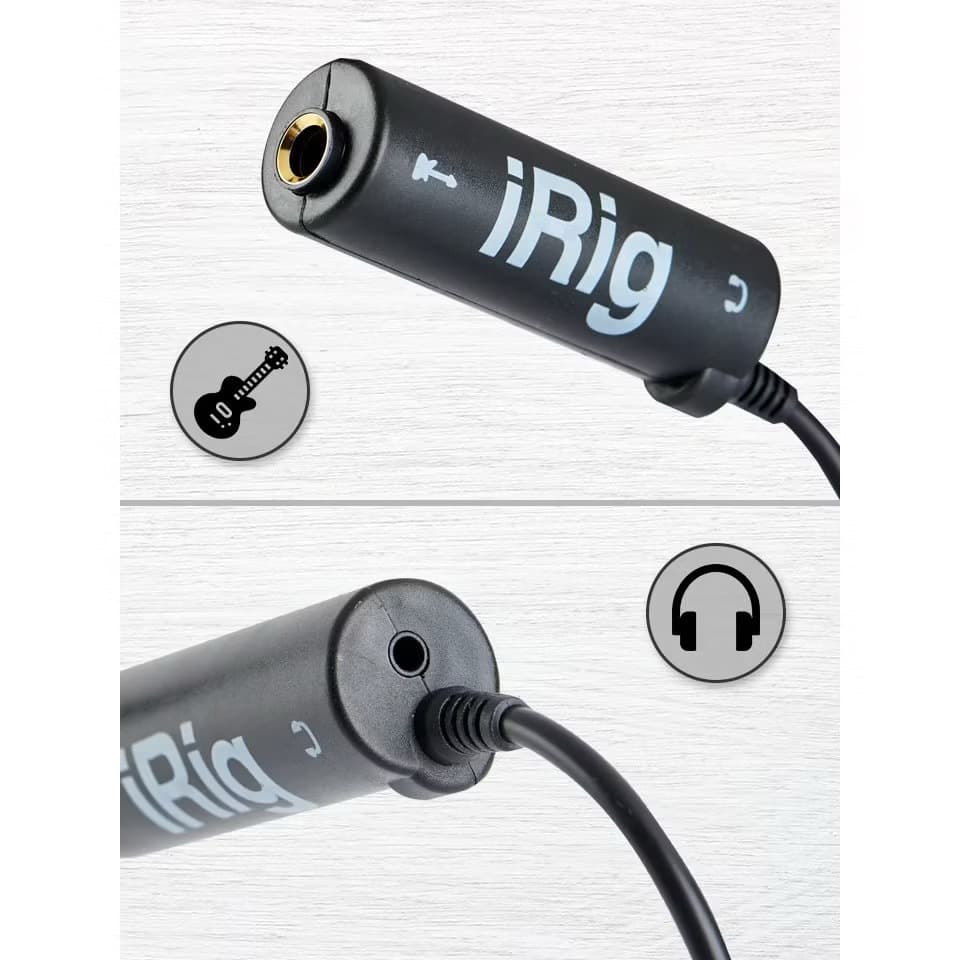 iRig AmpliTube Effect Guitar อุปกรณ์เพิ่มเอฟเฟคเสียงต่อกีต้าร์ กับ iPhone Type-c black รูปที่ 5