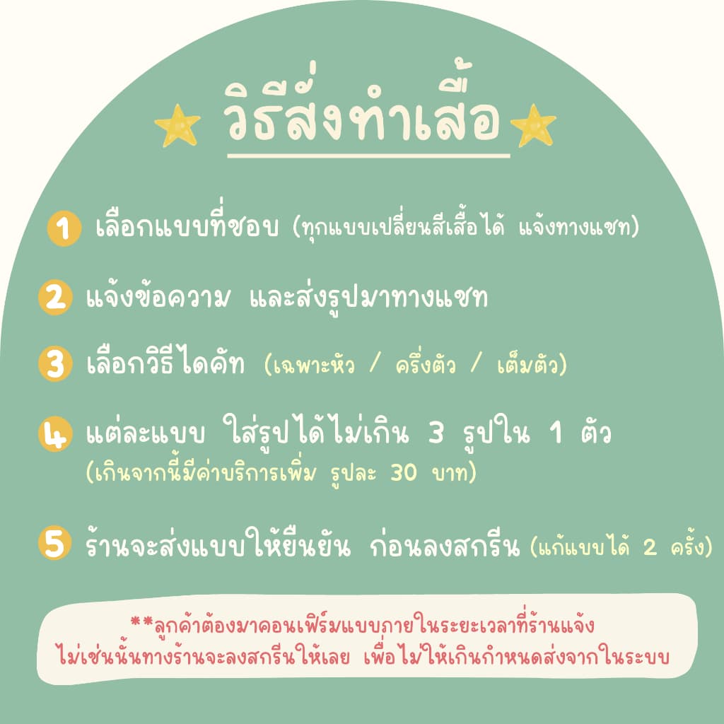 เสื้อยืดสกรีนตามสั่ง เสื้อคู่ สกรีนรูปหน้า และข้อความ ผ้า cotton100% | เสื้อรักแฟน รูปที่ 2