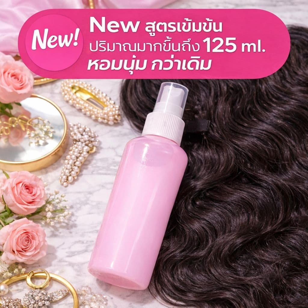 มาใหม่ กดตามตัวเลือก ลดทั้งร้าน สเปรย์ฉีดแฮร์พีช ผมนุ่ม ไม่พันกัน รูปที่ 1