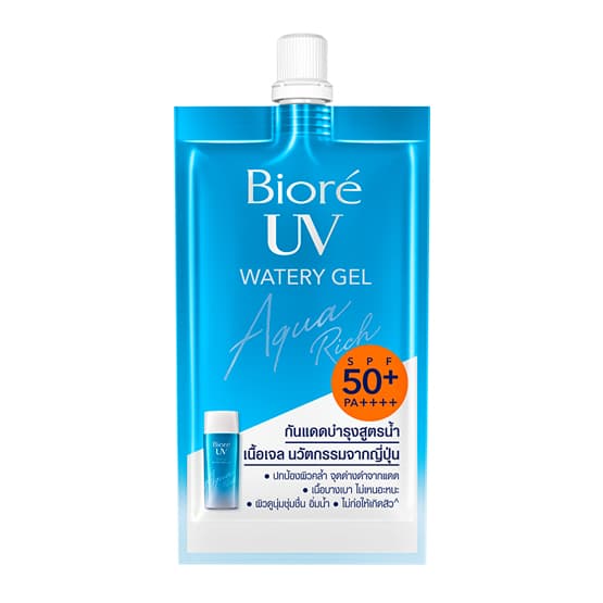 Biore UV Aqua Rich บิโอเร ยูวี อะควา ริช วอเตอร์รี เจล SPF50+ PA++++ รูปที่ 2