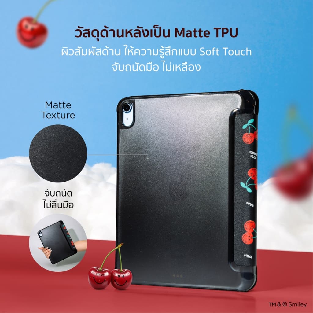 HI-SHIELD iPad Case พิมพ์ลาย รุ่น Oriflex [iPad Gen 10/11 , iPad Air 4/5 Air 11 and Pro 11 ] รูปที่ 4