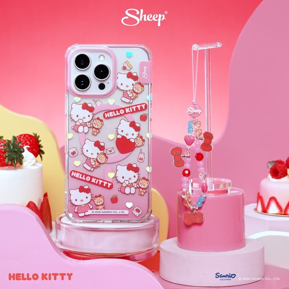 SHEEP Canvas Phone Case - HELLO KITTY Collection เคสคิตตี้ CaseKitty Applesheep รูปที่ 2