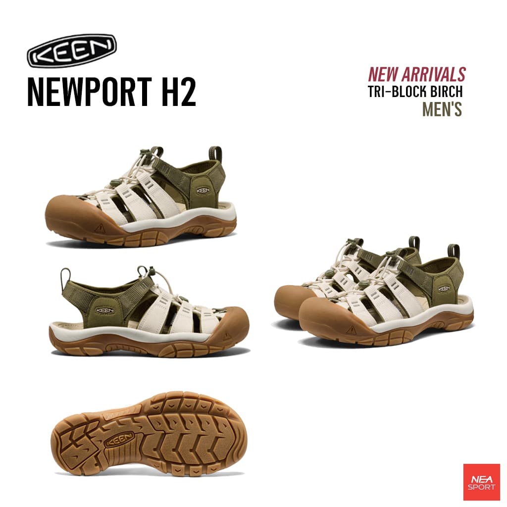 KEEN NEWPORT H2 - TRI BLOCK รองเท้า คีน แท้ รุ่นฮิต ได้ทั้งชายหญิง รูปที่ 8