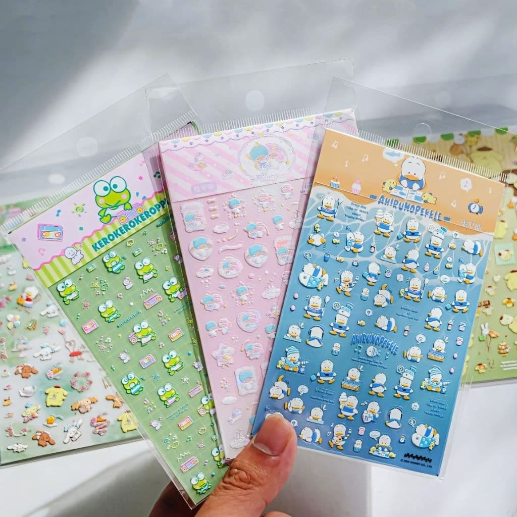 จากไทย!! สติกเกอร์ติดเล็บ สติกเกอร์ลายนูน สติกเกอร์ 5D ลายSanrio Tomoni สติกเกอร์ตกแต่ง ติดโทรศัพท์สิ่งของน่ารัก รูปที่ 6