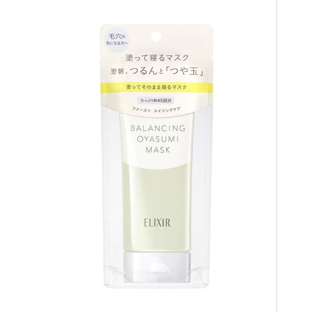 Shiseido Elixir Balancing OYASUMI mask 90g.เจลมาส์กไม่ต้องล้างออก รูปที่ 1