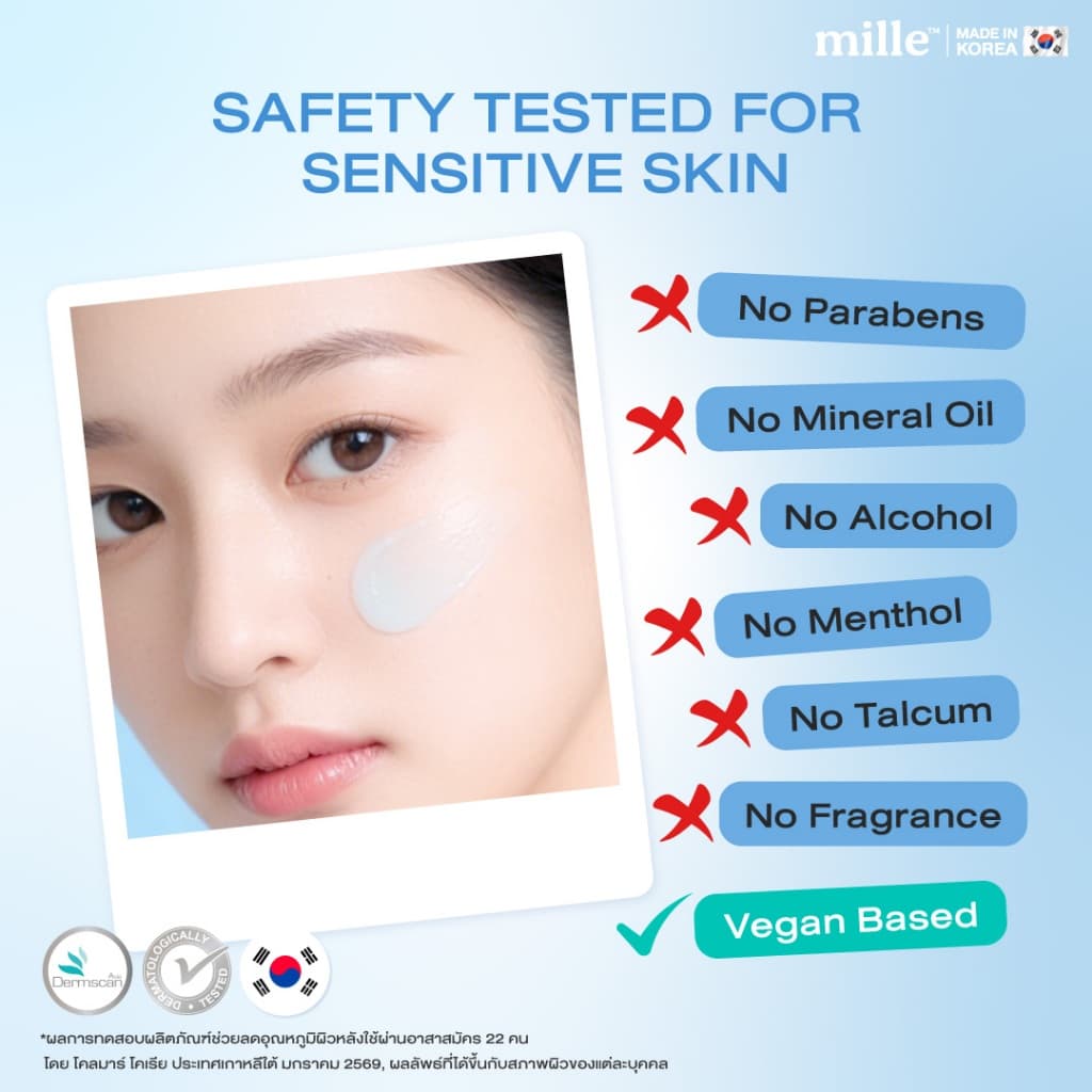 Mille Hydra-Toning Glowing Skin Serum 10ml มิลเล่ เซรั่มลดอุณหภูมิผิว -3°C รูปที่ 7