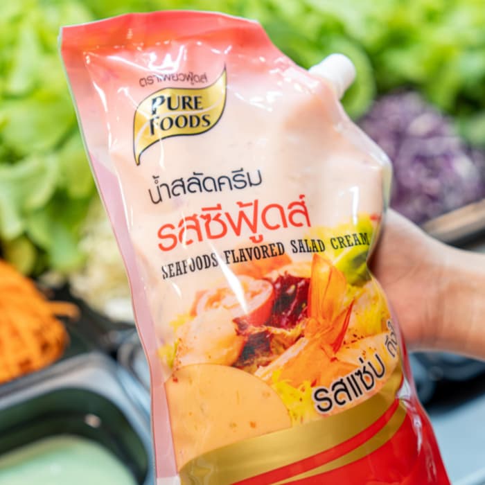 น้ำสลัดครีมซีฟู้ดส์ ขนาด 920 กรัม เพียวฟู้ดส์ น้ำสลัดซีฟู้ดส์ สลัดครีม น้ำสลัด น้ำสลัดโรล รูปที่ 5