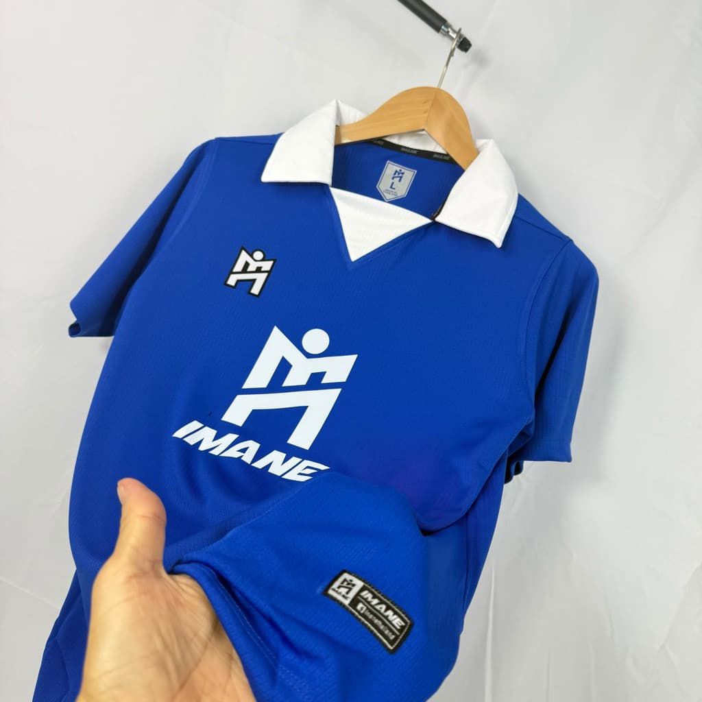 IMANE เสื้อกีฬาคอสีปก พร้อมโลโก้ M กลางตัว IMA1 002 รูปที่ 8