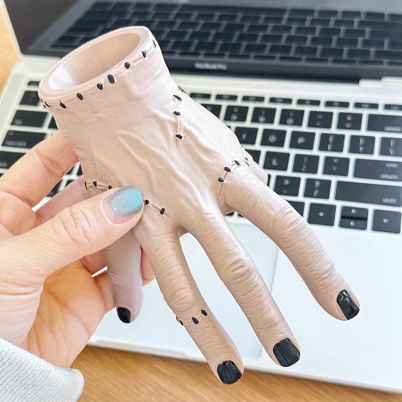 diy50 ที่ใส่ปากกา ของตกแต่ง แต่งร้าน แต่งบ้าน มือเวนส์เดย์ ของฝากตลก แกล้งคน รูปที่ 2