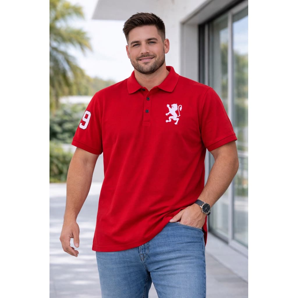 เสื้อโปโลไซส์ใหญ่ปกเรียบ S-8Xl อก38-60” รูปที่ 2