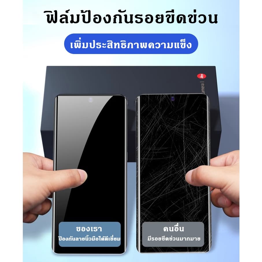 ฟิล์มกระจกหน้าจอเต็มจอ 9D สำหรับ Samsung Galaxy A03S A05s A6 A12 A13 A14 A15 A24 A25 A34 A35 A42 A54 A55 A80 A91 กันรอยก รูปที่ 5