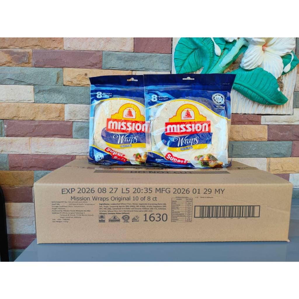 Mission Wraps แผนแป้งตอติญ่ายกลัง10แพค รูปที่ 5