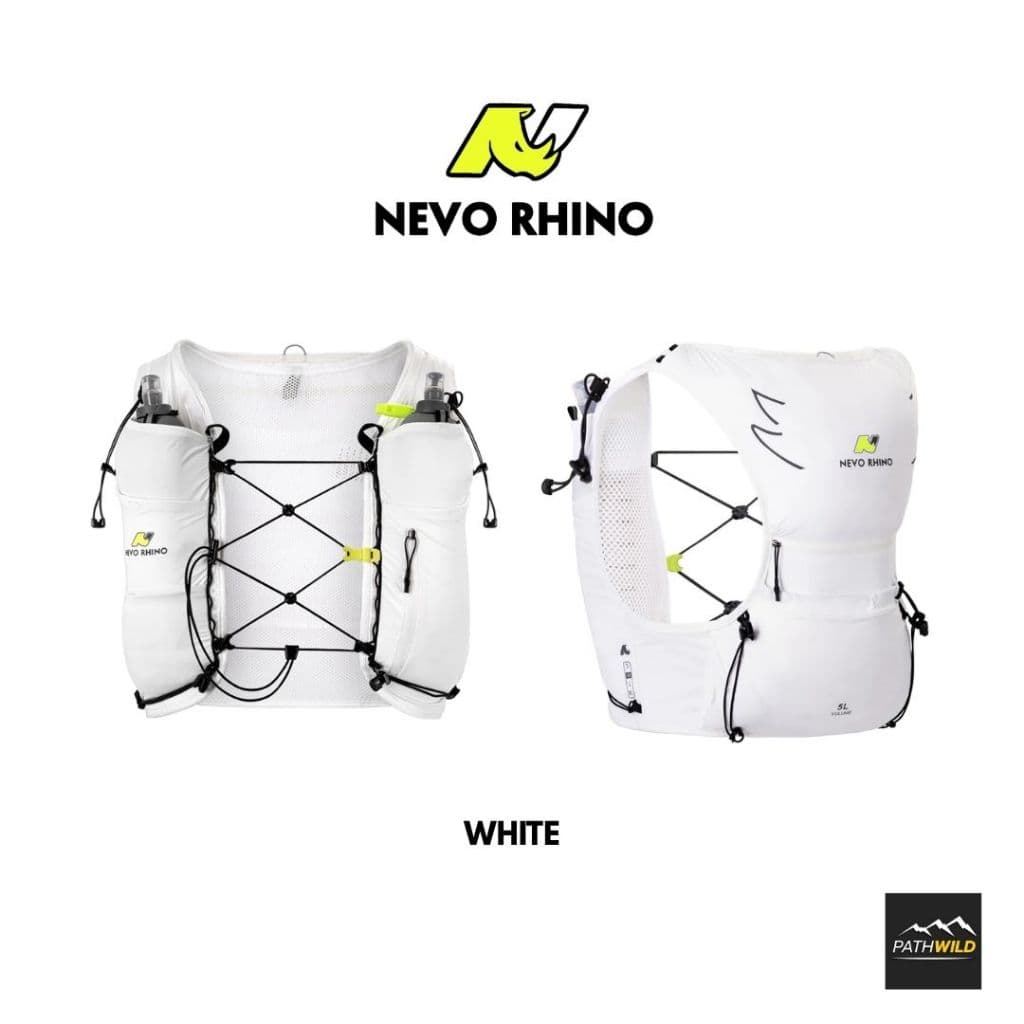 NEVO RHINO CLASSIC 5L VEST เป้น้ำแบบ Unisex ขนาด 5 ลิตร มาพร้อมขวดนิ่ม 500 ml. มีช่องเก็บของหลายช่อง รูปที่ 2