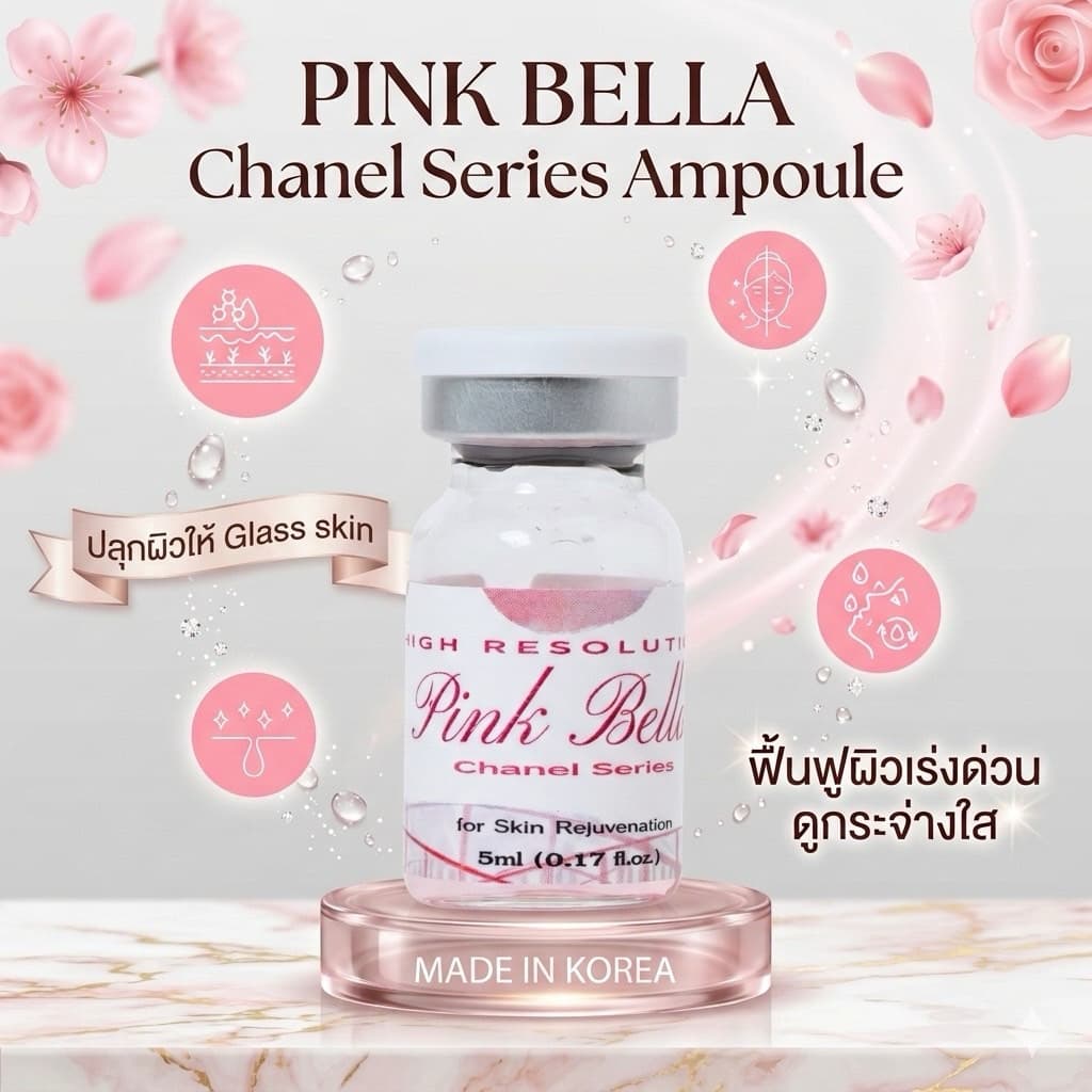 PINK BELLA CHANEL Series Ampoule อย.ไทย เช็คแท้ถูกชัวร์ รูปที่ 2