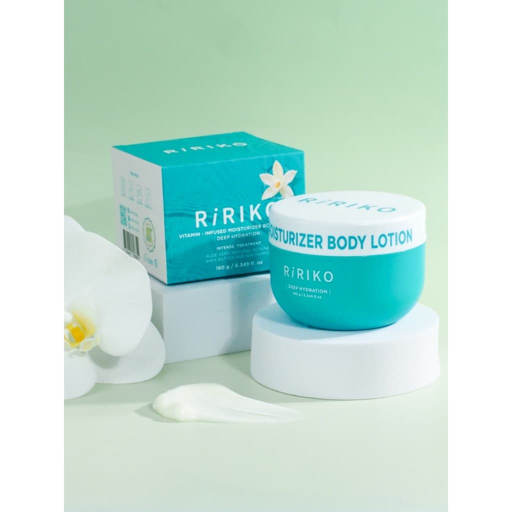 Ririko Vitamin-Infused Moisturizer Body Lotion - ริริโก๊ะ ไวตามิน อินฟิวส์ มอยส์เจอร์ไรเซอร์ บอดี้ โลชั่น ขนาด 180g รูปที่ 6