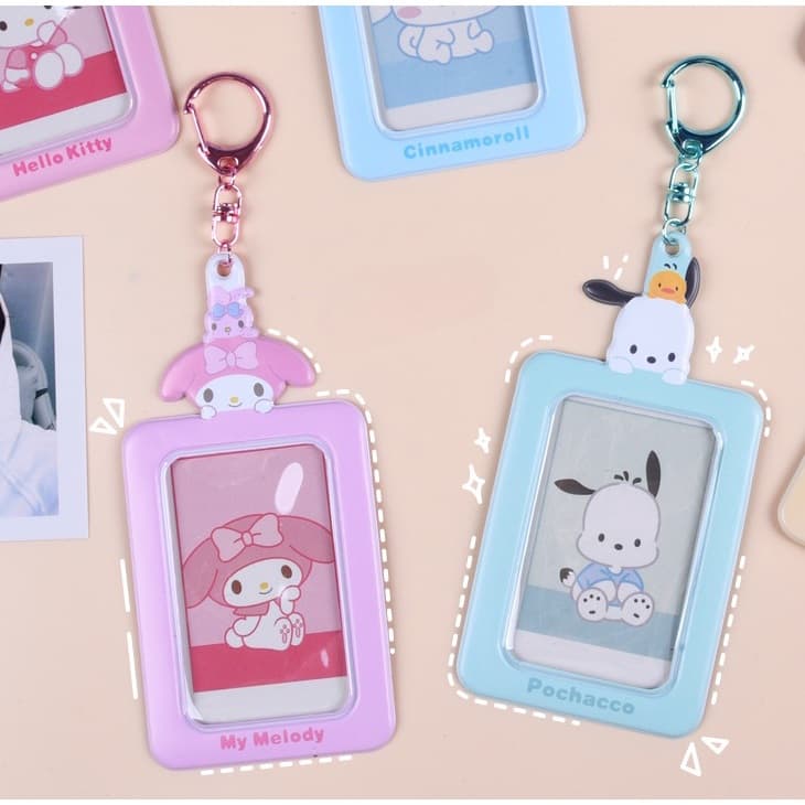 เฟรมการ์ด พวงกุญแจ card holder พวงกุญแจใส่รูป พวงกุญแจใส่บัตร พวงกุญแจใส่รูปไอดอล รูปที่ 8