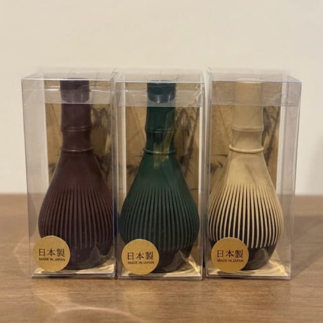 Fugetsu Resin Chasen แปรงตีมัทฉะ ชนิดเรซิ่นพร้อมแท่นวาง ของแท้ รูปที่ 1