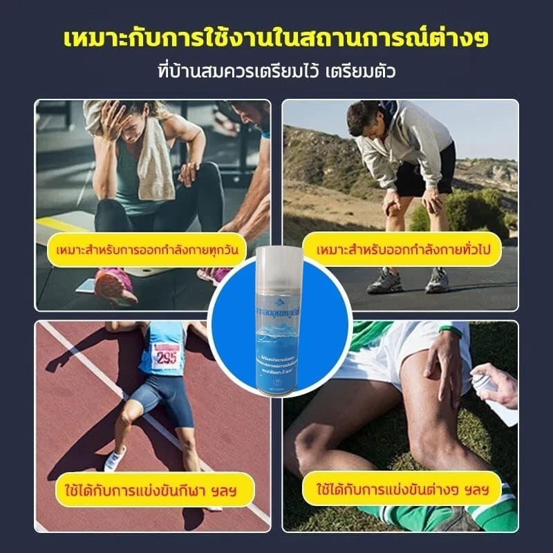 สเปรย์เย็น สเปรย์แก้ปวด สเปรย์เย็นพกพา สเปย์เย็น สเปร์เย็น สเปรย์คลายกล้ามเนื้อ สเปรย์แก้ปวดกล้ามเนื้อ รูปที่ 4
