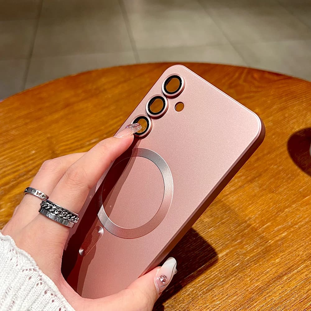 Magnetic เคสโทรศัพท์ For Samsung A07 A17 A56 A55 A16 A05S A06 A15 A35 A54 A57 A37 A36 S23 FE S24 S25 S26 Ultra รูปที่ 9