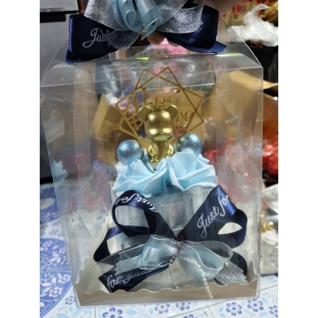 เค้กมินิใส่ธนบัตร ใส่ได้ 10-25ใบ ราคาไม่รวมธนบัตรที่ใส่ ลูกค้าใส่่แบงค์เอง รูปที่ 5