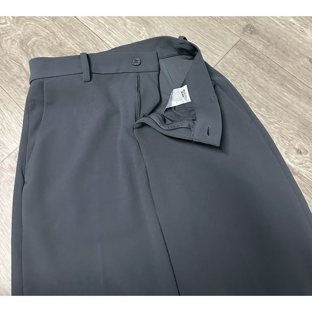 GLORIA JEANS Trousers กางเกงผ้าสีเทา เอวสูง ผ้ายืด งาสวย รูปที่ 4