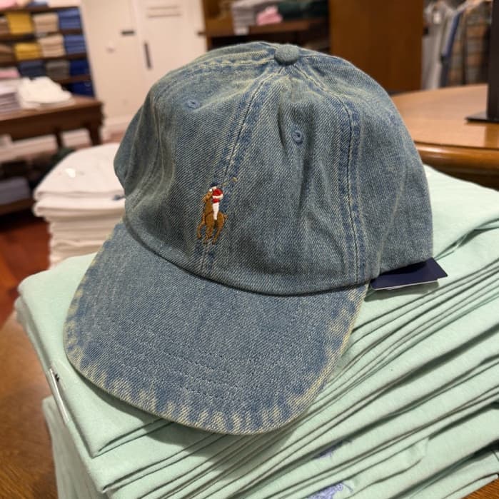 pre-order หมวก polo ralph rauren chino cap Parchment Cream รูปที่ 4