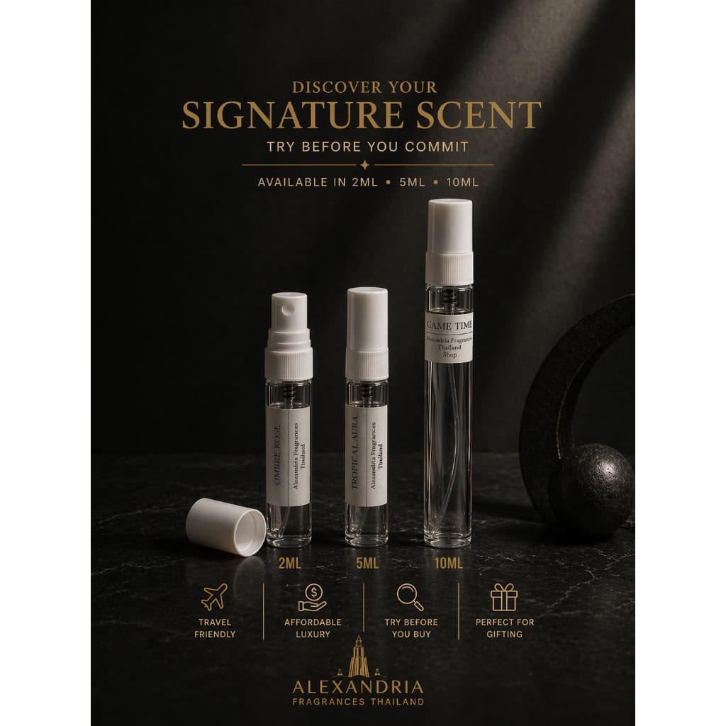 Alexandria Fragrances: หลอดแบ่งแบรนด์ดังฝรั่งเศษ M-F-K. France แบ่งขายนํ้าหอมแท้ Samples 2/5ml รูปที่ 1