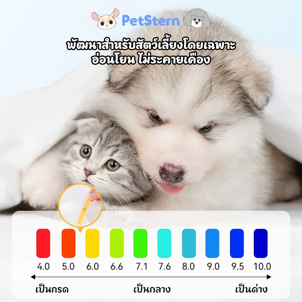 PetStern ผ้าเปียกสัตว์เลี้ยง ทิชชู่เปียกเช็ดทำความสะอาด สูตรอ่อนโยนพิเศษ สำหรับเช็ดสัตว์เลี้ยง 80PCS Pet Wipes รูปที่ 5