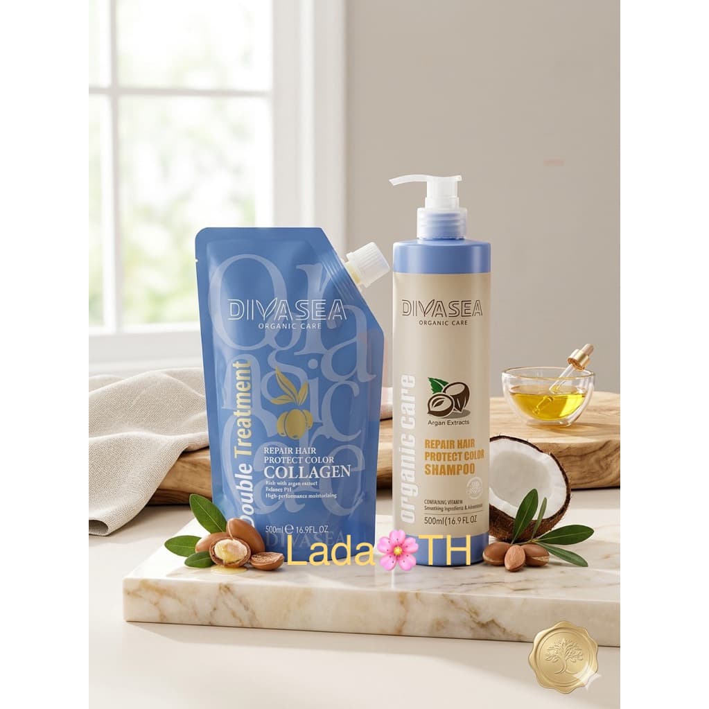 Divaseaทรีทเมนท์Double Treatment 500ml แพคเกจใหม่ รูปที่ 5