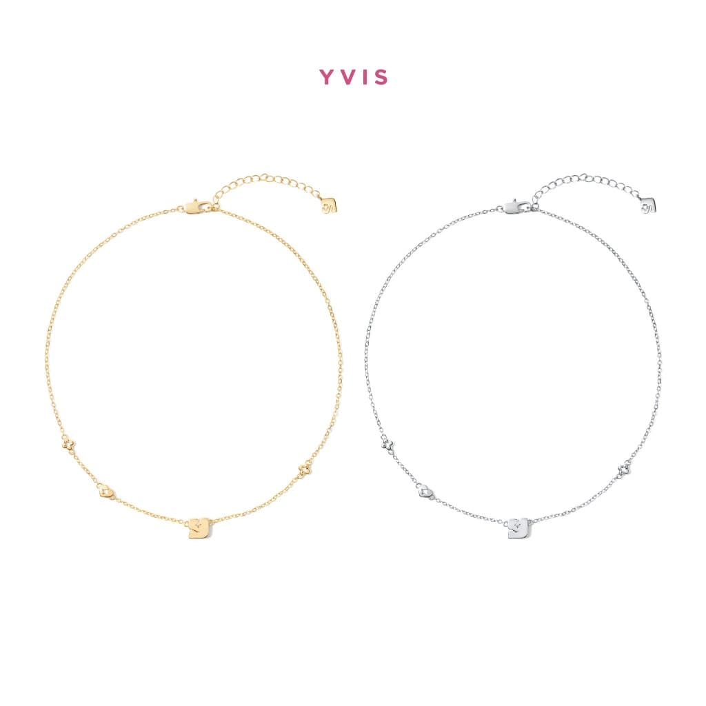 YVIS La Femme Brass Necklace - Mon Amour Collection รูปที่ 4