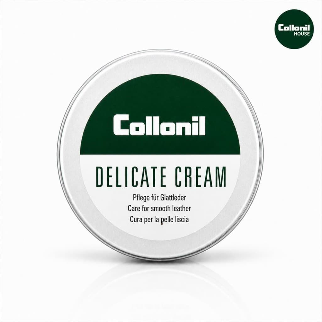 Collonil Delicate Cream 60 ml. ครีมทำความสะอาดหนังแท้ หนังคาเวียร์ หนังวัว หนังแกะ หนังแพะ รูปที่ 5
