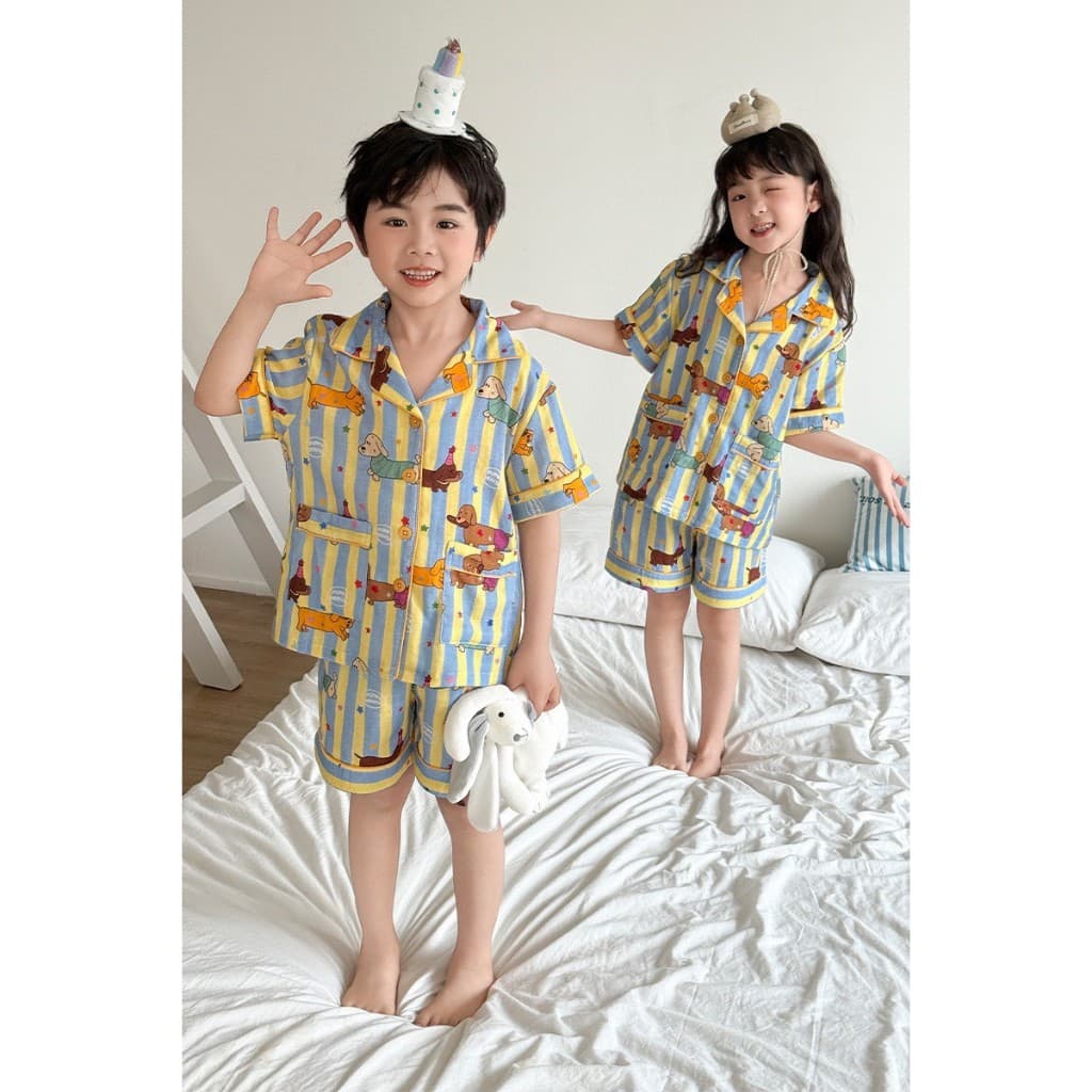 ม22-ม23 7671 ชุดนอนพี่น้อง รูปที่ 3
