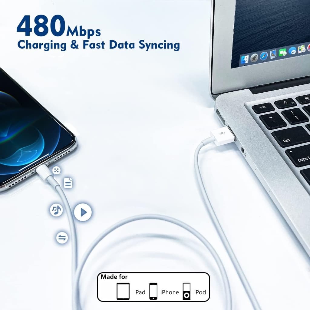 หัวชาร์จ 2.4A 5W เป็น USB to Li รูปที่ 4